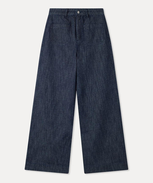 MIXXO MIXXO Denim Wide Flare Pants