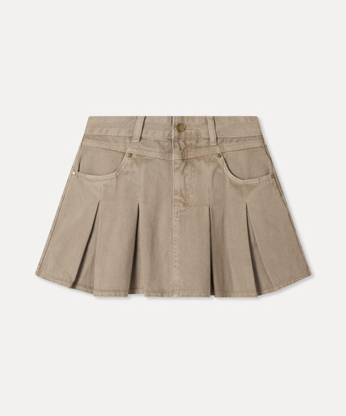 MIXXO MIXXO Denim Pleated Skirt S