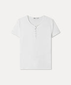MIXXO MIXXO T-Shirt Button-up Snap Short Sleeve