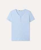 MIXXO MIXXO T-Shirt Button-up Snap Short Sleeve
