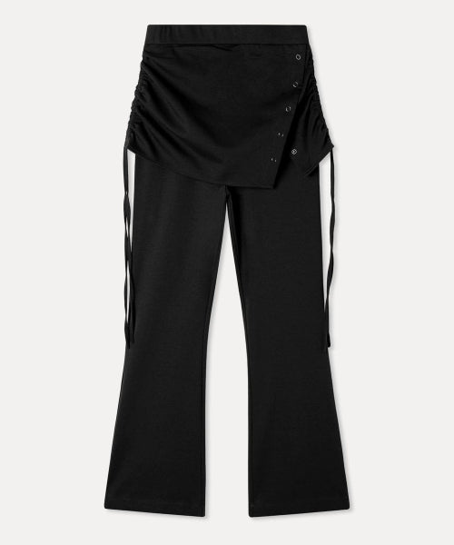 MIXXO MIXXO Layered Semi-Boot Cut Pants S