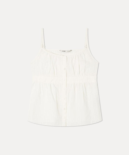 MIXXO MIXXO Shirring Bustier Top C