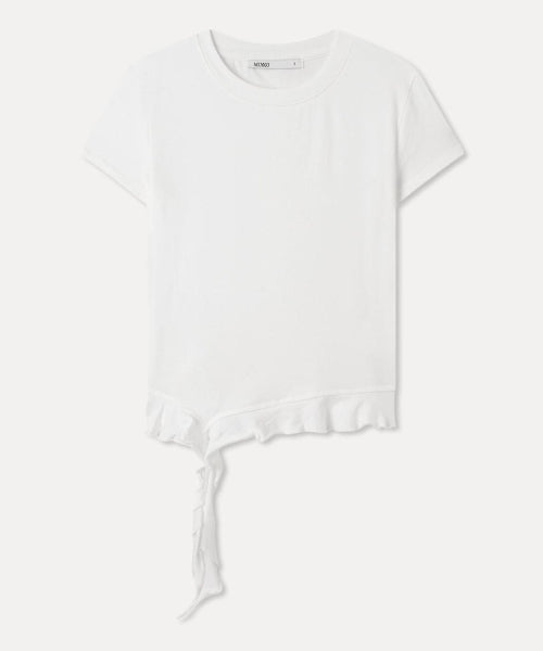 MIXXO MIXXO T-Shirt Ruffled Short-Sleeved