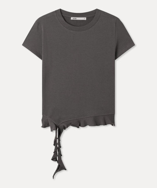 MIXXO MIXXO T-Shirt Ruffled Short-Sleeved