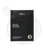 GLOSS&GLOW GLOSS&GLOW Glow Skin Gold Flake Sheet Mask 1P