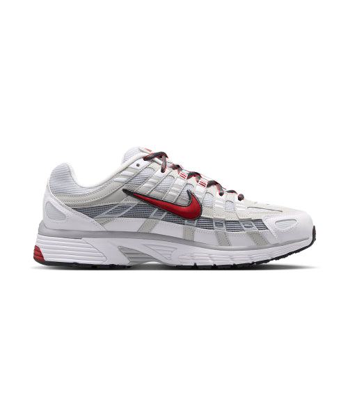 NIKE NIKE Sneakers P-6000 M - White:Pure Platinum:Wolf Gray:Dune Red