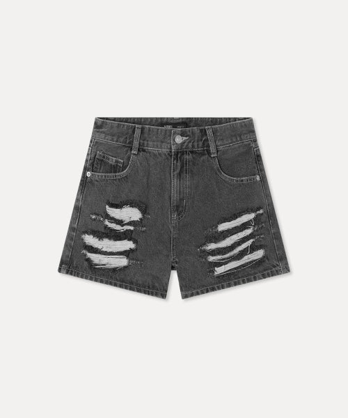 MIXXO MIXXO Destroyed Shorts Women's S