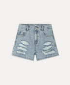 MIXXO MIXXO Destroyed Shorts Women's S
