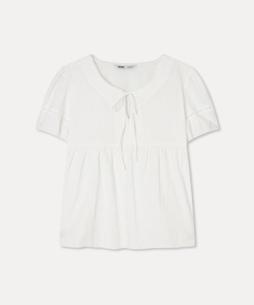 MIXXO MIXXO Ribbon Shirring Blouse