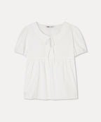 MIXXO MIXXO Ribbon Shirring Blouse