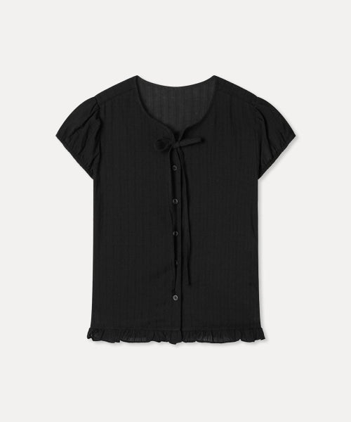 MIXXO MIXXO Frill Tie Blouse Size C