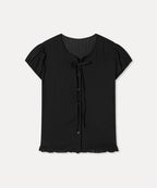 MIXXO MIXXO Frill Tie Blouse Size C
