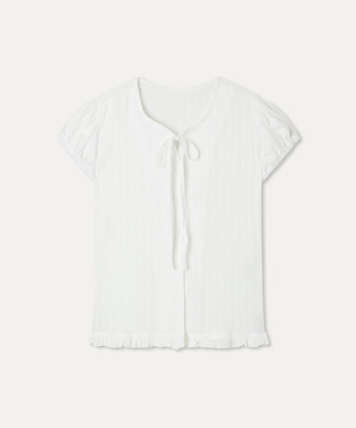 MIXXO MIXXO Frill Tie Blouse Size C