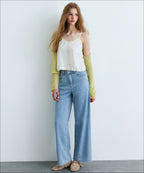 MIXXO MIXXO Light Wide Fit Denim Pants