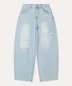 MIXXO MIXXO Denim Curved Pants C