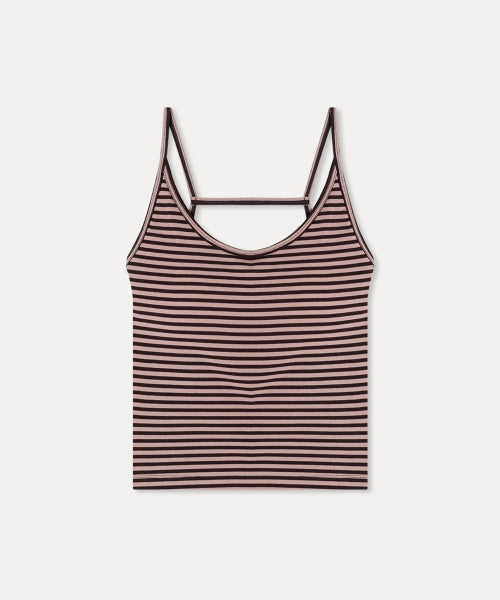 MIXXO MIXXO Striped Cap Tank Top C