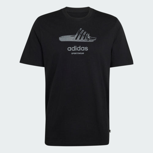 ADIDAS ADIDAS Summer Slide Graphic T-Shirt Size