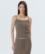 MUSINSA STANDARD WOMAN MUSINSA STANDARD WOMAN Cardigan Set Taupe