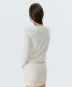 MUSINSA STANDARD WOMAN MUSINSA STANDARD WOMAN Cardigan Set [Ivory]