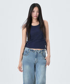 MIXXO MIXXO Shirring Tank Top T-Shirt C