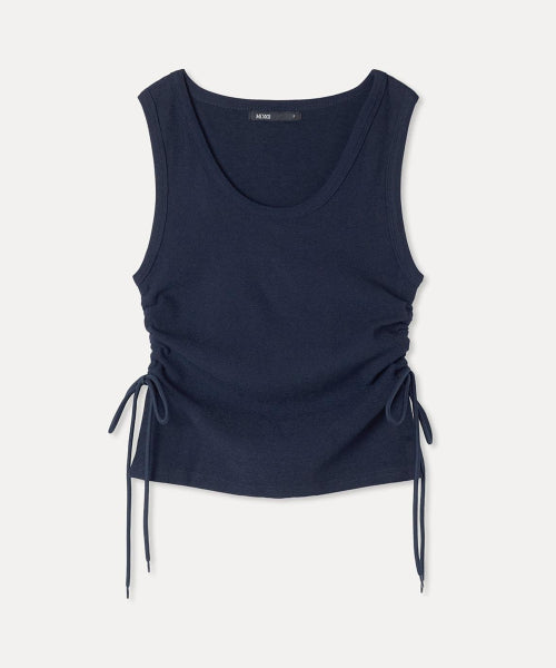 MIXXO MIXXO Shirring Tank Top T-Shirt C