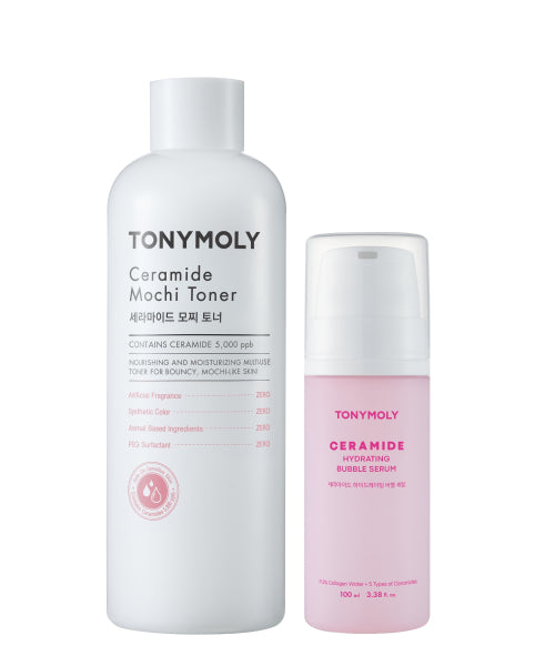 TONYMOLY TONYMOLY Ceramide Mochi Toner + Bubble Serum 600ml