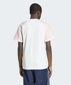 ADIDAS ADIDAS T-Shirt Washed Kali Tee - White: Sand Pink