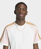 ADIDAS ADIDAS T-Shirt Washed Kali Tee - White: Sand Pink