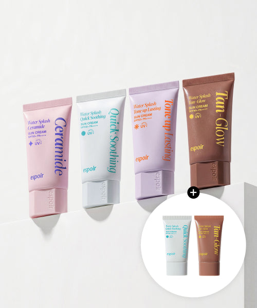 ESPOIR ESPOIR Water Splash Sun Cream SPF 50 (Choose 2 types)