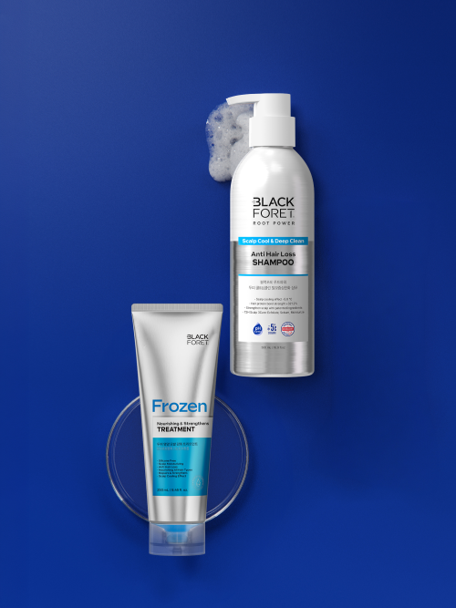 BLACKFORET Root Power Hair Loss Shampoo 500ml (3 types) + Frozen Treatment 250ml