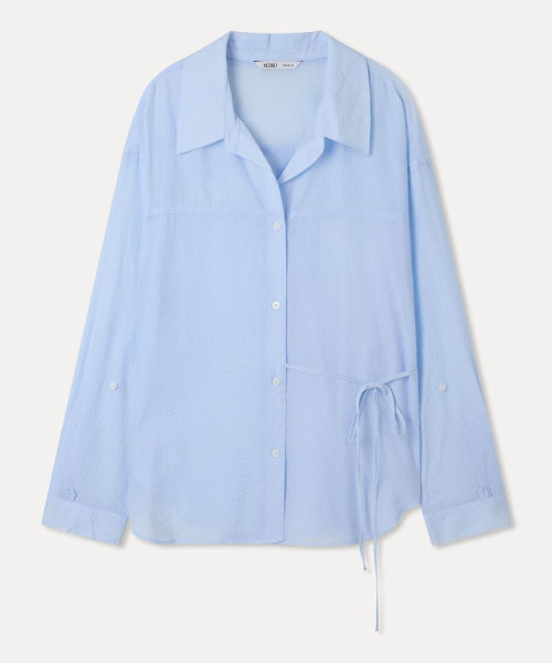 MIXXO MIXXO Shirt See-through belted