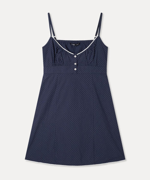MIXXO MIXXO Shirring Pattern Dress Size C