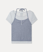 MIXXO MIXXO T-Shirt Halter Layered C