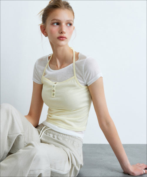 MIXXO MIXXO T-Shirt Halter Layered C