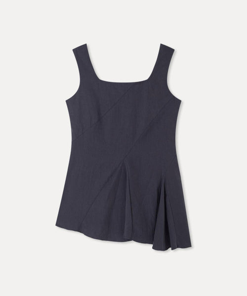 MIXXO MIXXO Sleeveless Cut Line Dress S