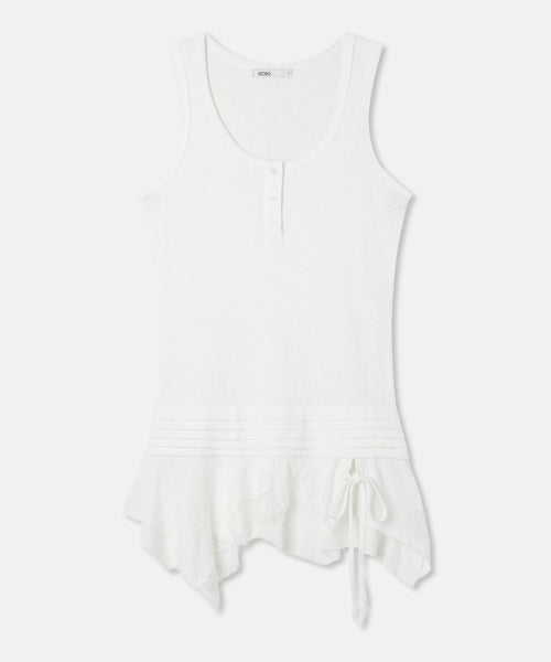 MIXXO MIXXO Lace Uncut Layered Dress S