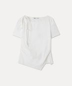 MIXXO MIXXO T-Shirt Shoulder Shirring Short Sleeve