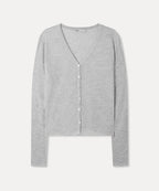 MIXXO MIXXO V-neck See-through Cardigan