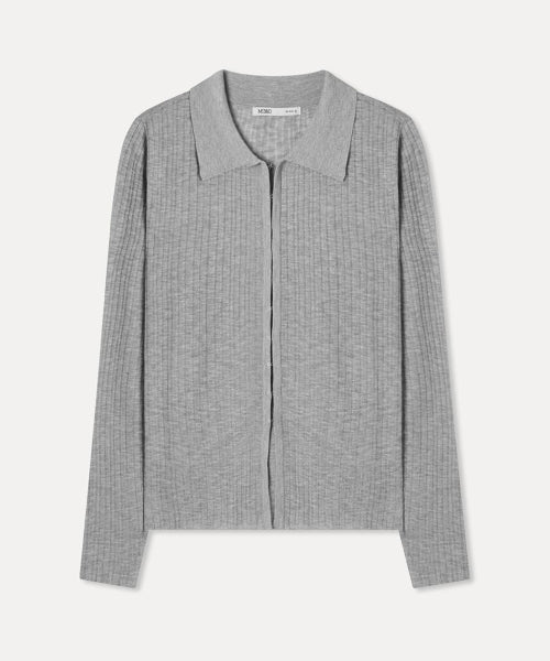 MIXXO MIXXO Cardigan Open Collar Long Sleeve