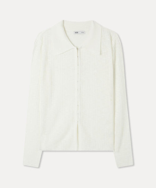 MIXXO MIXXO Cardigan Open Collar Long Sleeve