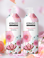 KERASYS Perfume Shampoo + Rinse 980ml 2-pack (Lovely Romantic/Elegance Sensual)