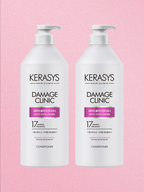 KERASYS Choose 2 Kerasys Clinic Shampoo + Rinse 980ml (Damage/Scalp)