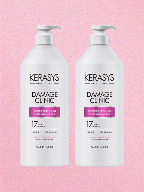 KERASYS Choose 2 Kerasys Clinic Shampoo + Rinse 980ml (Damage/Scalp)