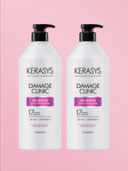 KERASYS Choose 2 Kerasys Clinic Shampoo + Rinse 980ml (Damage/Scalp)