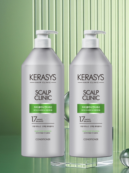 KERASYS Choose 2 Kerasys Clinic Shampoo + Rinse 980ml (Damage/Scalp)