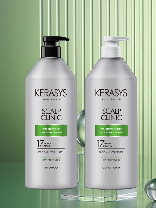KERASYS Choose 2 Kerasys Clinic Shampoo + Rinse 980ml (Damage/Scalp)