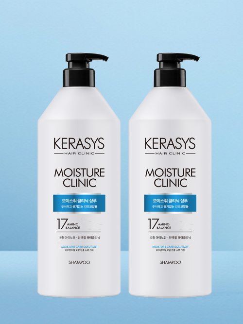 KERASYS Choose 2 Kerasys Clinic Shampoo 980ml (Volume/Moisture/Dandruff Scalp/Scalp Cooling/Lemon Fresh/Deep Clean)