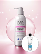 BLACKFORET Root Power Scalp Hair Loss Symptom Relief Shampoo 500ml + Additional 250ml Treatment (Cool & Deep Clean/Damage/Dandruff)