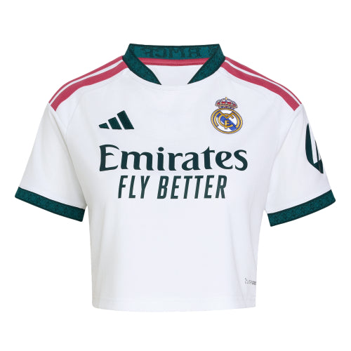 ADIDAS ADIDAS Real Madrid Home Crop Jersey Women