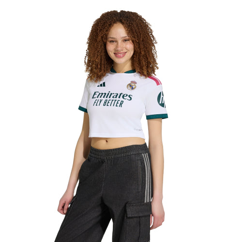 ADIDAS ADIDAS Real Madrid Home Crop Jersey Women